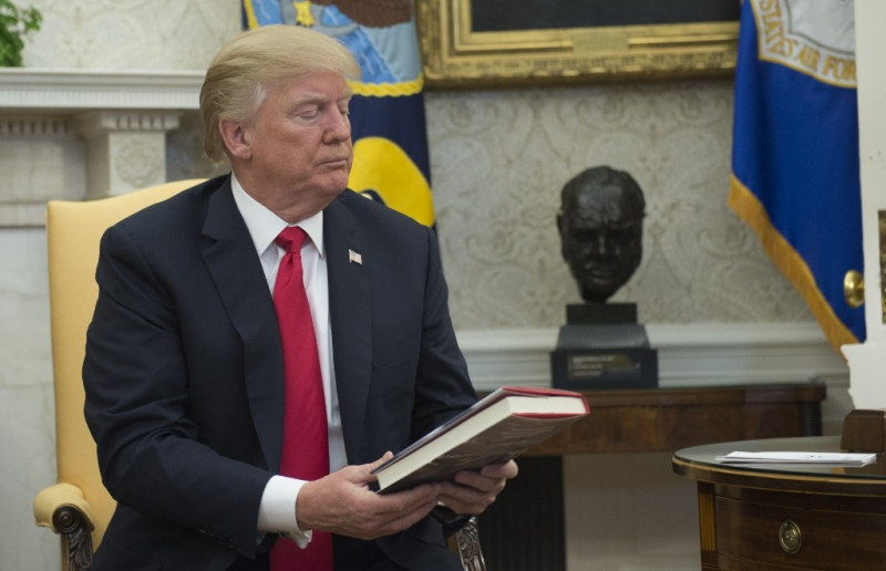 Did the book industry get a boost from Donald Trump's presidency?