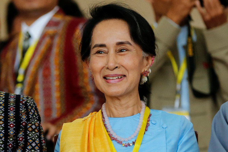 Myanmar’s Suu Kyi defiant in first comments since coup