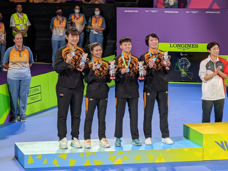 Malaysia gets second silver medal in table tennis at Birmingham