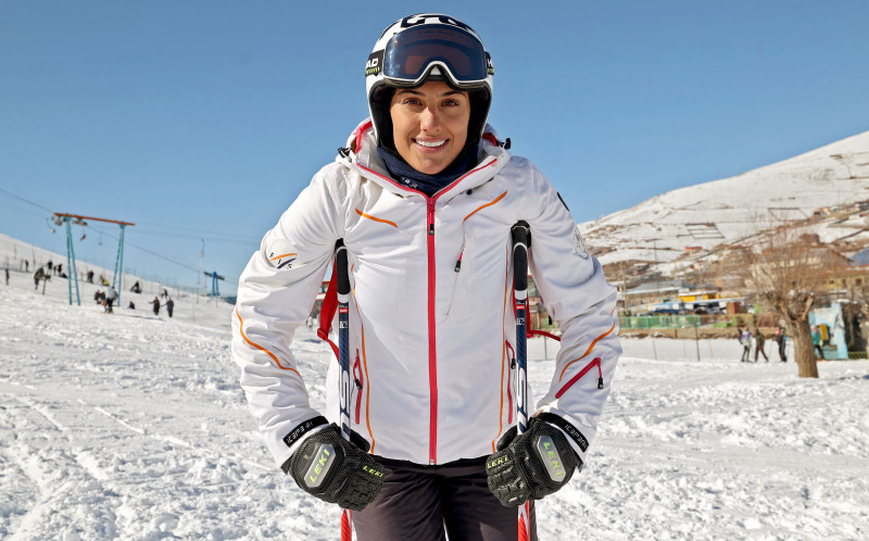 Iran’s sole Beijing Olympics female skier cuts icy path to Winter Games