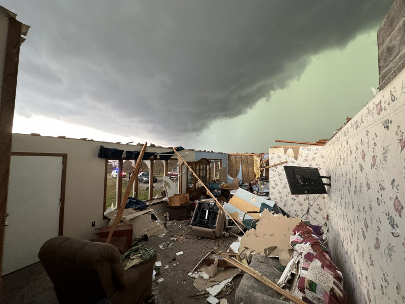 Death toll rises to 18 as 57 tornadoes tear through US in 24 hours