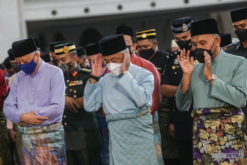 Agong, Permaisuri grace Aidilfitri gathering at Istana Negara