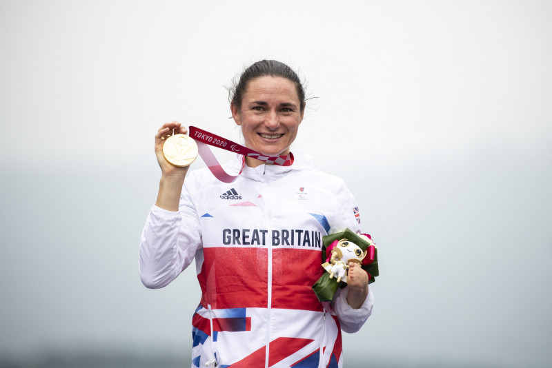 Cyclist Sarah Storey becomes Britain’s greatest Paralympian after 17th gold win