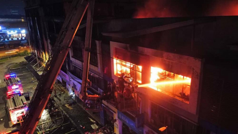 Jakel Shah Alam on fire again