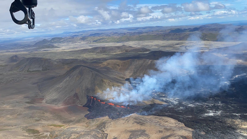 Deja vu as volcano erupts again near Iceland capital