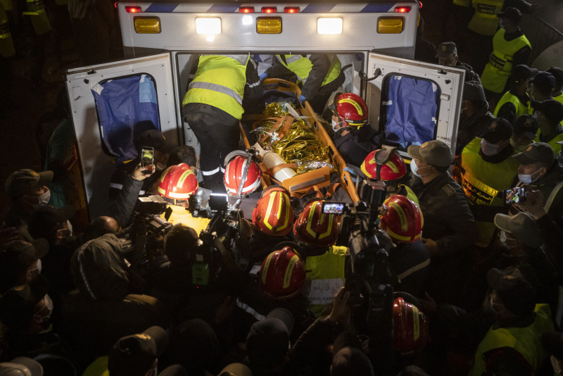 Rescuers find Moroccan boy dead after 5 days trapped underground