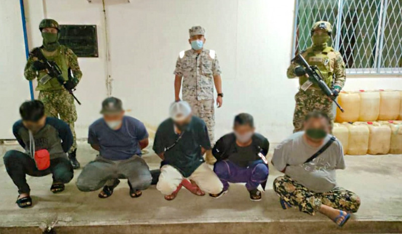 Sabah’s Armed Forces foil RM150,000 diesel smuggling attempt 