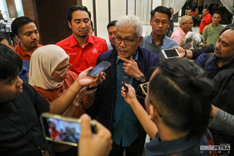 Hamzah dismisses notion letter to Agong signals loss of confidence in PM