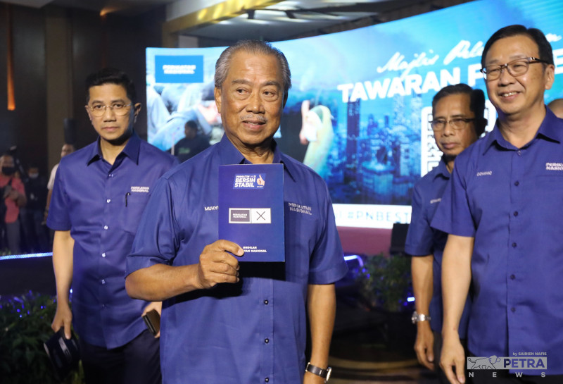 GE15: PN will tackle graft with national plan, dedicated court, Muhyiddin says