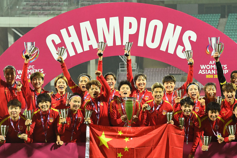 Chinese women’s Asian Cup win sparks calls for gender pay equality