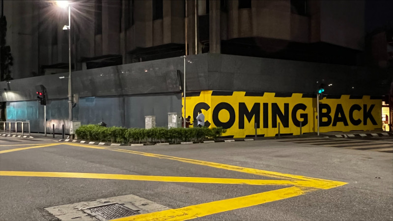 Grey paint covers Fahmi Reza’s haze mural less than four days in