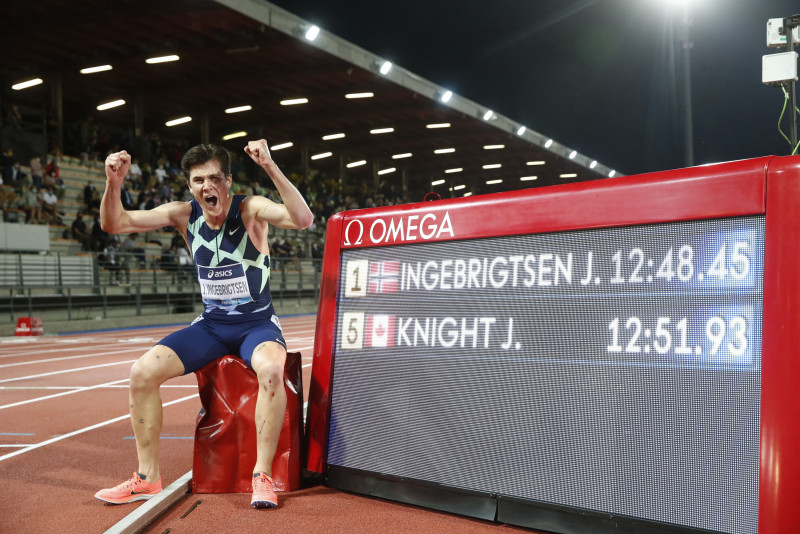 Ingebrigtsen stars at 'crazy' Diamond League