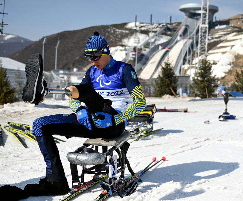 Ukraine team defy heartbreak to win bittersweet Paralympic golds