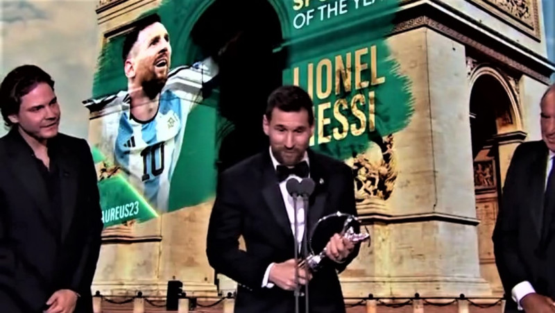 Messi wins 2023 Laureus Sportsman of the Year Award
