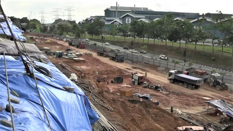 Melaka’s Taman Muzaffar Syah threatened by collapsing slope