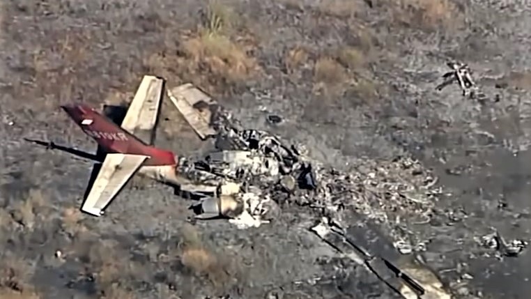 09072023 California Plane Crash 6 Dead   Screen Grab 