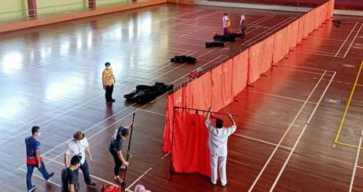 Sandakan sports complex to house Covid-19 patients, easing hospital burden