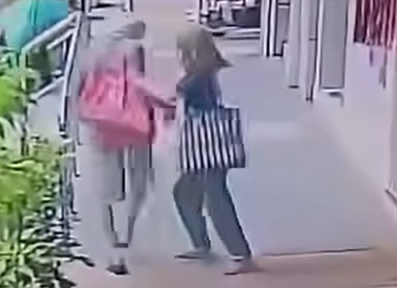 Former GE15 candidate arrested for allegedly pushing elderly woman into drain (video)
