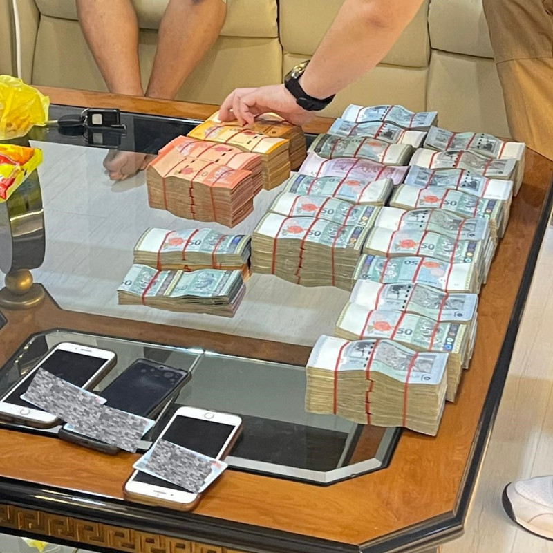 Six arrested, over RM1.4 million seized in Tawau cross-border crime operation 