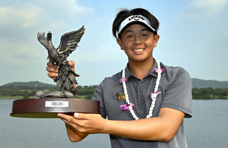 Thai teen Ratchanon breaks record with Asian Mixed Cup victory