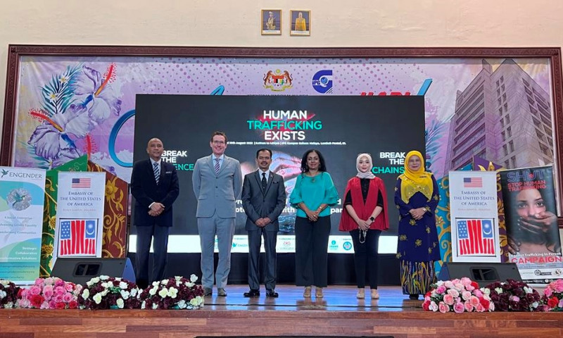 Civil society groups launch anti-human trafficking campaign together with US embassy 
