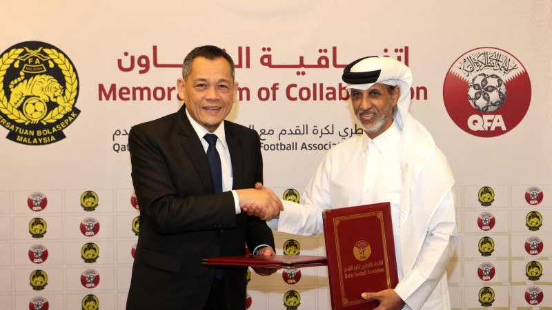 FAM, Qatar Football Association seal football partnership with MoU