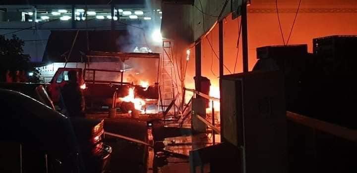 Fire breaks out at Datuk Keramat market again