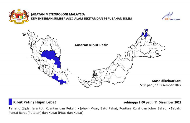 Monitoring stations in three states record above danger water level readings