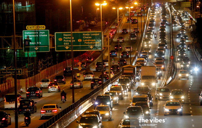 Like ‘balik kampung’ jam: road users baffled by unexpected congestion