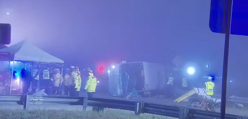 Horrific wedding bus crash in Australia claims 10 lives