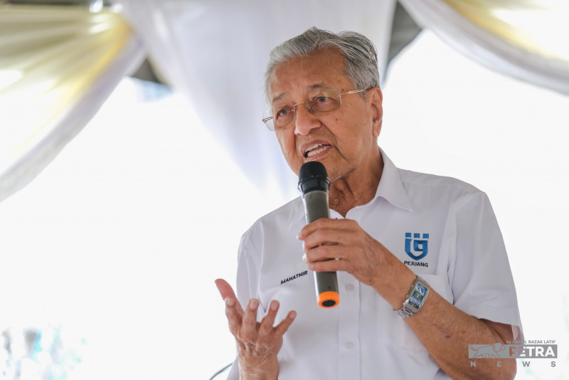 GE15: GTA will only name PM candidate if we win, Dr Mahathir says