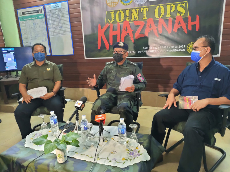 Six-team collaboration, including Sabah GOF, for Ops Khazanah