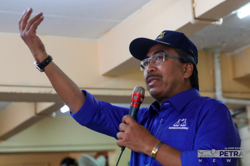 Stop using race, religion for own political interests, urges Johari Ghani