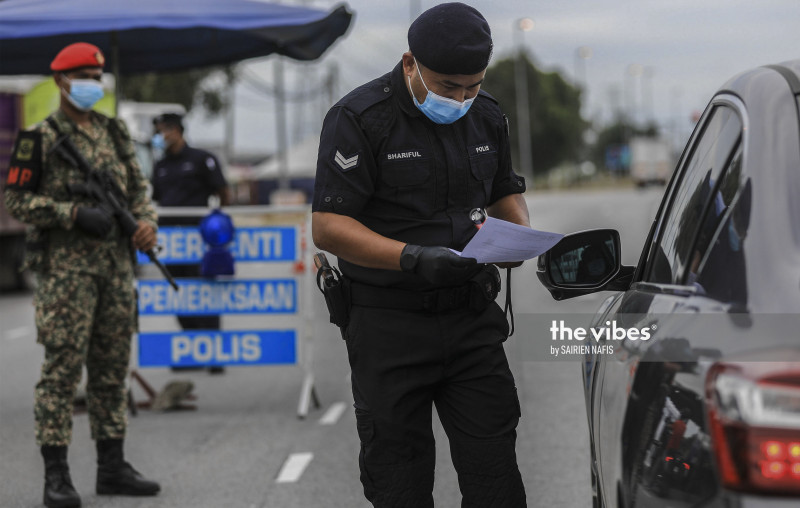 EMCO controls tightened at Zone A Taman Klebang Jaya, Taman Pinji Mewah