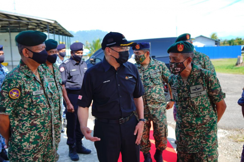 Hishammuddin hits back at opposition over his competence in protecting Sabah