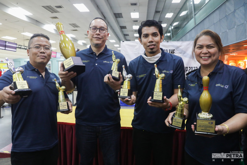 NSTP crowned best team in QI-NPC Inter-media bowling tourney