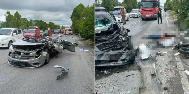 Teen driver pleads guilty to causing five deaths in Kuching crash, father fined for negligence