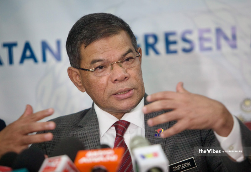 Conflict with 1986 cabinet decision why ministry withdrew ‘Allah’ appeal: Saifuddin 