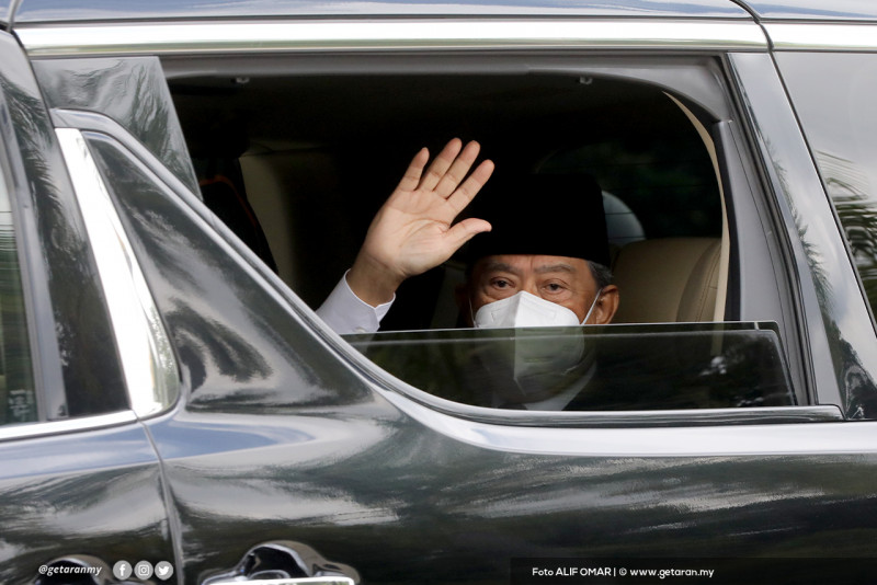 Muhyiddin leaves palace, no word yet on resignation 