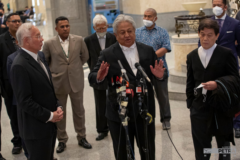 [UPDATED] Don’t chastise us for taking SRC case: Najib’s side vents disappointment
