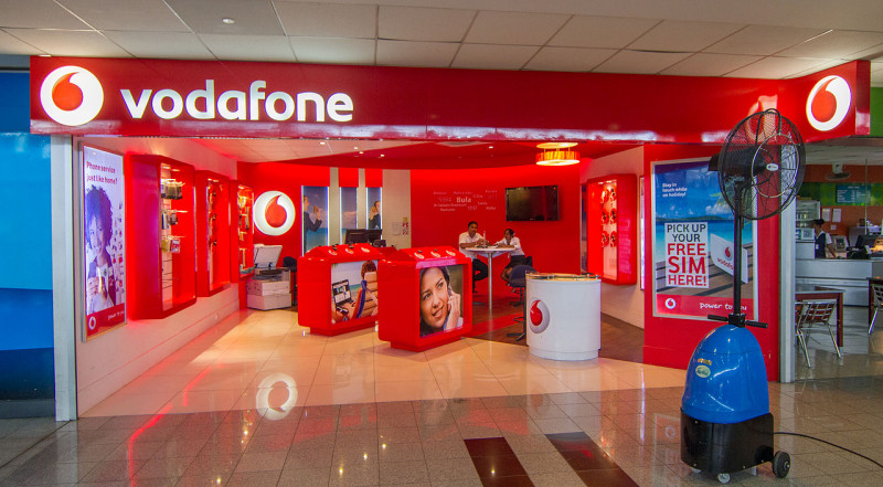 Vodafone bounces back into first-half net profit
