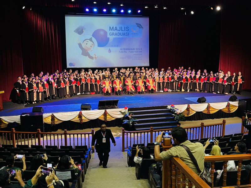 Graduation day finally arrives for govt sponsored students of shut academy