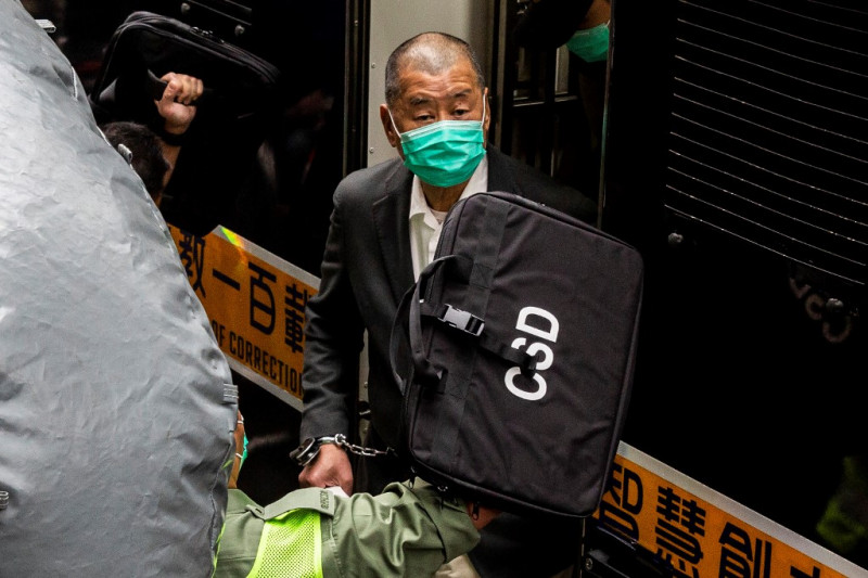 Hong Kong media tycoon Lai arrested over speedboat fugitives: reports