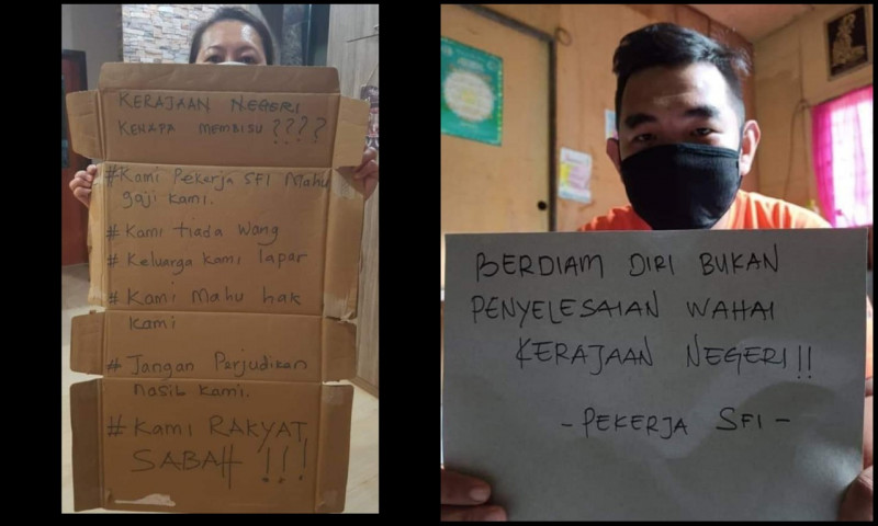 With no pay since Feb and nowhere to turn, 2,000 workers of Sabah factory take to FB