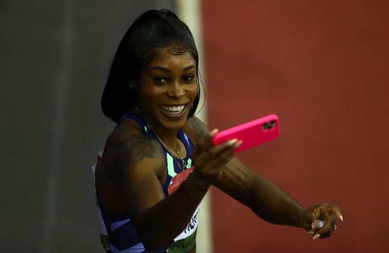 Thompson-Herah posts fastest 100m of 2022 at Golden Games