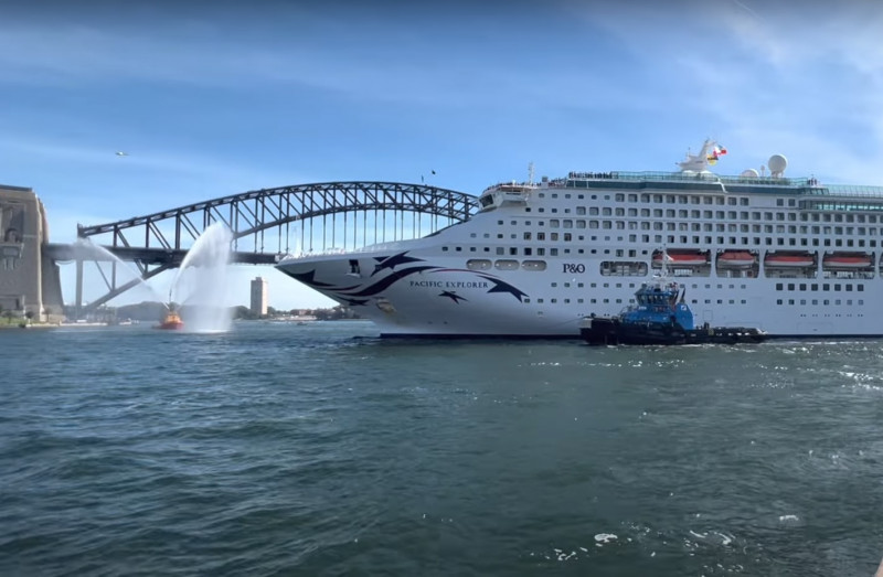 Cruise ships return to Australia after two-year Covid-19 ban