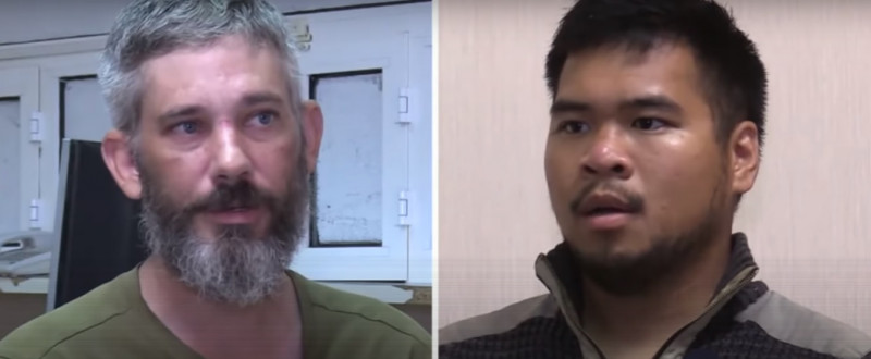 Russian state TV airs videos of two missing Americans in Ukraine