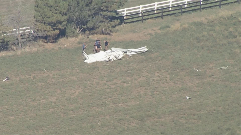 Three killed after two small planes crash mid-air in Colorado