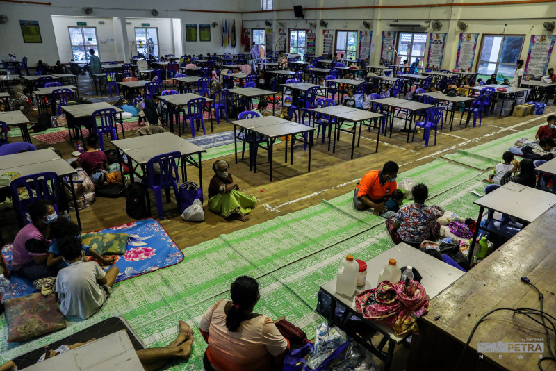 Over 3,000 Selangor flood victims evacuated in several districts