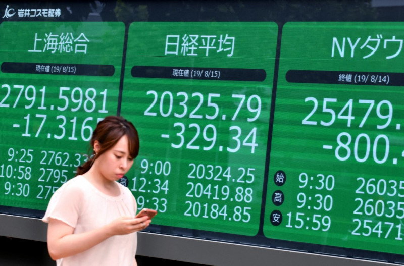 Asian markets fall further as recovery pace fuels rate-hike fear